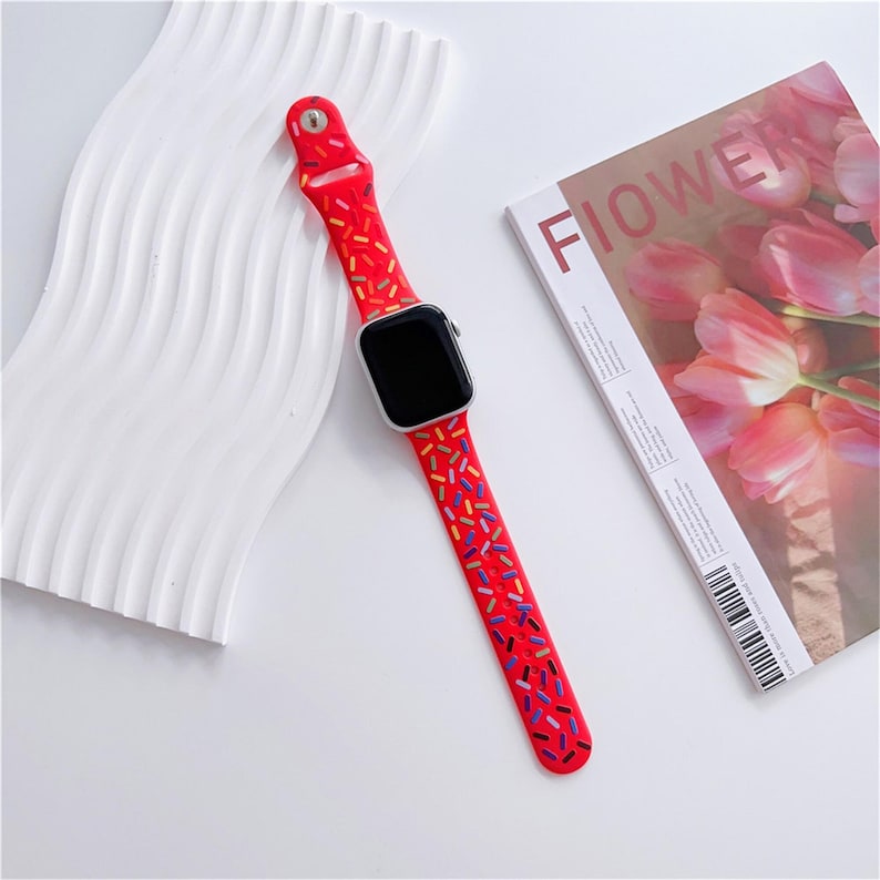 New Colors Silicone Apple Watch Band Series 8/7/6/5/4/3/2/1/SE for iWatch Band 38mm 40mm 41mm 42mm 44mm 45mm Apple Watch Band Women & Men